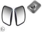 Set 2 oglinzi retrovizoare exterioare universale laterale cu unghi larg 22 x 17 cm – Aprobare E4