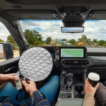 Protectie termoizolanta pentru volan – universala, pliabila si eficienta pentru toate sezoanele 43 cm