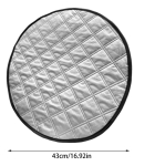 Protectie termoizolanta pentru volan – universala, pliabila si eficienta pentru toate sezoanele 43 cm