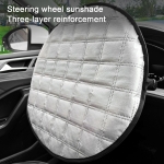 Protectie termoizolanta pentru volan – universala, pliabila si eficienta pentru toate sezoanele 43 cm