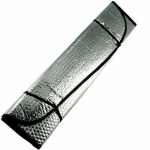 Parasolar auto universal cu folie de aluminiu pentru parbriz – 150 cm x 80 cm