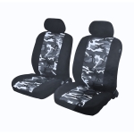 1+1 Huse universale pentru scaunele din fata – tapiterie textila pentru autoturism, microbuz si SUV – culoare camuflaj negru-gri