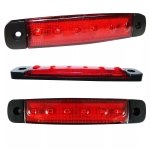 Lampa laterala Gabarit LED 12-24V, rosie pentru camion, remorca, TIR, van, rulota etc.