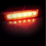 Lampa laterala Gabarit LED 12-24V, rosie pentru camion, remorca, TIR, van, rulota etc.