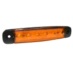 Lampa laterala Gabarit LED 24V, portocalie pentru camion, remorca, TIR, van, rulota etc.