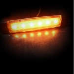 Lampa laterala Gabarit LED 24V, portocalie pentru camion, remorca, TIR, van, rulota etc.