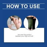 Set 2 genunchiere cu auto-incalzire, cu turmalina, elastice, marime universala, unisex, culoare negru