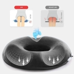 Perna ergonomica pentru sezut din spuma memory pentru ameliorarea durerilor de coccis - 45 x 41cm