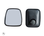 Oglinda universala exterioara laterala cu unghi larg pentru vedere inapoi 213 mm x 168 mm pentru camion, motostivuitor, utilaje de constructii si agricole, excavatoare, rulote si altele.