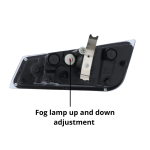 Proiector LED halogen dreapta, proiector de ceata pentru VOLVO FH3 / FM3 OEM 21297917, 21297909, 21035690