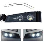 Proiectoare LED halogen dreapta, ceata cu dubla lupa pentru VOLVO FH4 / FM4 (2013–2019)