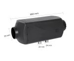 Incalzitor diesel cu aer (uscat) cu display LCD si telecomanda – 5kW, 12V / 24V