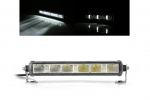 Led Bar Proiector Flexzon, 3 functii, 28,4cm, 30W, 2200lm, 12V - 24V, E-Mark, pentru ATV, Jeep, Barca, Camion, Tractor