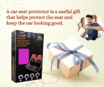 Set 2 buc. Protectii universale impermeabile din nailon pentru scaune auto – Negru-Roz