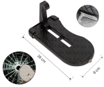 Treapta multifunctionala pentru usa auto pentru acces la plafon, cu ciocan de urgenta integrat, capacitate 180 kg