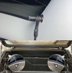 Set complet clipsuri + franghie pentru snurul politei portbagajului – compatibil Audi, VW, Seat, Skoda OEM 1M6867574A