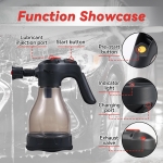 Pulverizator electric automat cu spuma 2L, 2000mAh – stropitor reincarcabil cu USB Type-C