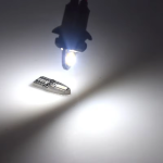 Set Bec LED T10 W5W, blister CANBUS 6000K Alb, 200 lumeni, 360°, Plug & Play - 12V