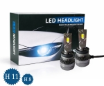 Set Becuri LED H11/H8 – Tehnologie Smart CSP, CANBUS, 70W, 12-24V