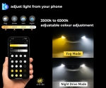 Set Becuri LED H7 Smart – CSP Dual Color 3500K – 6500K, Bluetooth APP, CANBUS, 70W, 12-24V