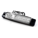 Lampa Laterala gabarit LED cu 6 LED-uri SMD – Alb, 12-24V - 93mm