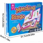 Jucarie de potrivire cu forme puzzle pentru copii, Lemn, Multicolor