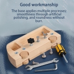 Autobuz educativ din lemn cu unelte 3+ ani