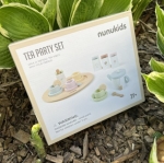 Set de Ceai din lemn, 21 piese, multicolor