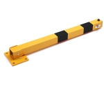 Stalp metalic rabatabil pentru delimitare locuri de parcare, cu sistem de blocare 62cm – 3 chei incluse