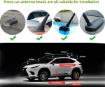 Antena auto activa tip shark fin cu amplificator integrat – universala, imbunatateste semnalul, Gri