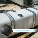 Capac rezervor combustibil cu incuietoare si lant – pentru camioane DAF, MAN, Mercedes, Volvo, Renault, Iveco