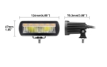 Proiector LED Flexzon multifunctional / lampa de lucru cu DRL alb si lumina de avertizare 4 functii IP65/67K - 12–24V