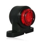 Lampa Laterala Gabarit LED cu efect rotativ rosu / alb - 12/24V