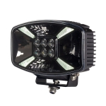 Proiector LED universal cu halogen 12V-24V 140W alb-galben pentru ATV jeep camion tractor utilaje agricole și alte echipamente