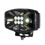 Proiector LED universal cu halogen 12V-24V 140W alb-galben pentru ATV jeep camion tractor utilaje agricole și alte echipamente