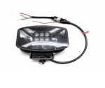Proiector LED universal cu halogen 12V-24V 140W alb-galben pentru ATV jeep camion tractor utilaje agricole și alte echipamente