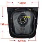 Nuca schimbator viteze + manson, compatibil Volkswagen VW Golf 6, 6 trepte