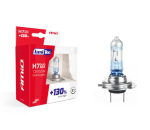 Set 2 becuri auto halogen H7 LumiTec, AMIO - 55W, 4300k, +130%, 12V