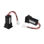 Incarcator USB dublu cu iluminare LED albastra pentru montaj dedicat Volkswagen Transporter / Caravelle T5 (2003 – 2009)