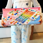 Tabla educativa Montessori din lemn pentru copii – joc multifunctional de invatare si dezvoltare