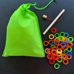 Tabla educativa Montessori din lemn pentru copii – joc multifunctional de invatare si dezvoltare