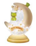 Lampa decorativa „Moon Lamp Frog – Best Wishes” – lampa de noapte cu broasca si luna