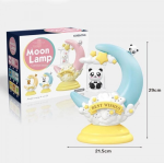 Lampa decorativa „Moon Lamp Frog – Best Wishes” – lampa de noapte cu broasca si luna