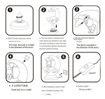 Lampa decorativa „Moon Lamp Frog – Best Wishes” – lampa de noapte cu broasca si luna