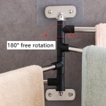 Suport prosoape cu 5 brate, otel inoxidabil