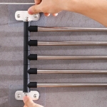 Suport prosoape cu 5 brate, otel inoxidabil