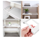 Raft telescopic, Extindere 40cm, Alb