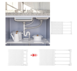 Raft telescopic, Extindere 40cm, Alb