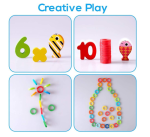 Jucarie Montessori din Lemn pentru Copii - Puzzle cu Numere, Sortator de Forme