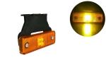 Lampa Laterala Gabarit LED Portocaliu 24V 4 SMD 100x30 mm